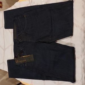 NWT Women's Size 26 Resin Black Skinny Jeans W/ Tee Shirt Size S